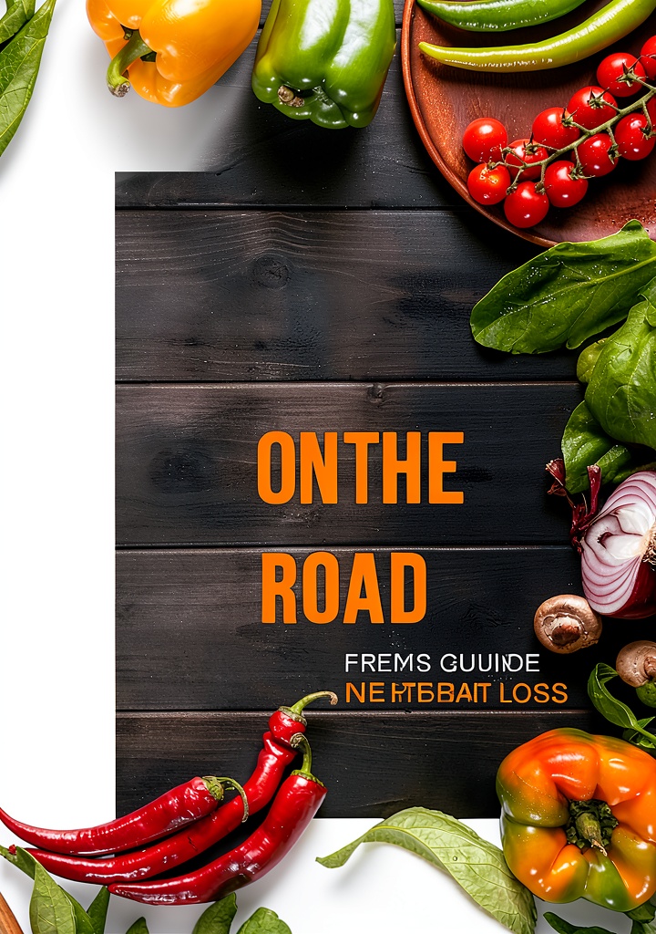 eBook cover showing travel and diet themes