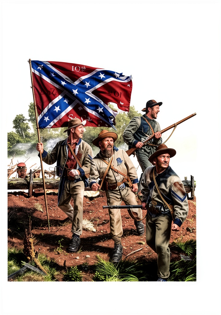 'Reading the Flag History eBook on a Kindle device in a study'
