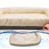 Cordless Cat Window Perch iPengYer White Hammock with Ball-2