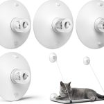 4 Pieces Cat Window Perch Suction Cup Powerful Window Bed Seat Replacement Suction Cup Clear PVC Sucker Pads for Cat Hammocks/Window Seat/Perch-0