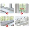 Zuvmi Oversized Cat Window Perch Gray 31.5 x 14.96 Large Plush Hammock-3