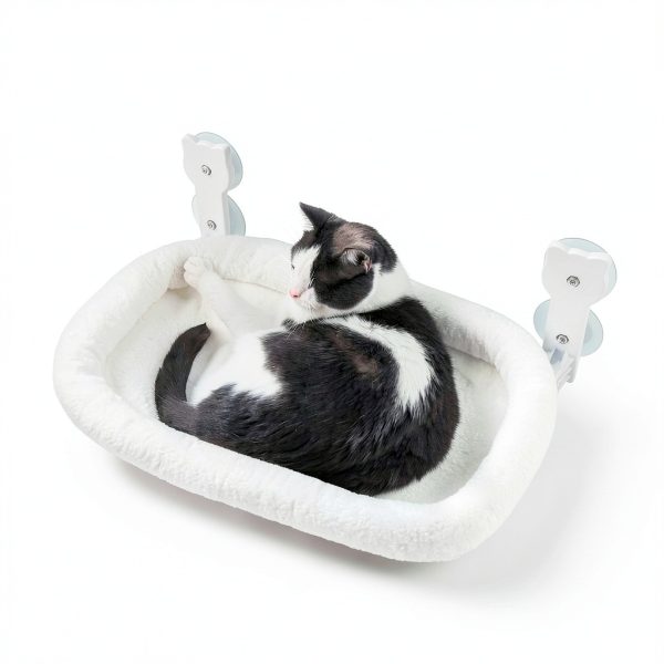 Cat Window Perch Peyela Soft Window Hammock with Upgraded Suction Cups-1