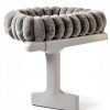 Cloud-Cuddle Cat Window Perch Zoratoo Gray Large 4‑Sided Hammock-7