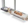 Cloud-Soft Cat Window Sill Perch with Zipper, Solid Wood & Metal-5