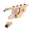 AMOSIJOY Cat Sill Window Perch Sturdy Cat Hammock Window Seat with Wood & Metal Frame for Large Cats, Easy to Adjust Cat Bed for Windowsill, Bedside, Drawer and Cabinet-3