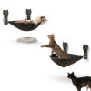 Cat Window Perch JUNSPOW Foldable Cordless Breathable Cat Bed with-1