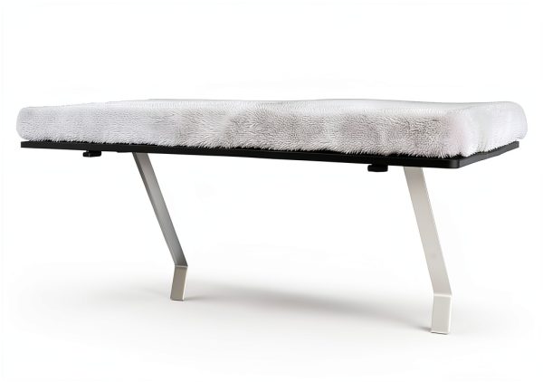 Cat Window Perch, Hammock Seat for Indoor Cats, Pet Cat Bed Shelf for Window Sill (Grey)-1